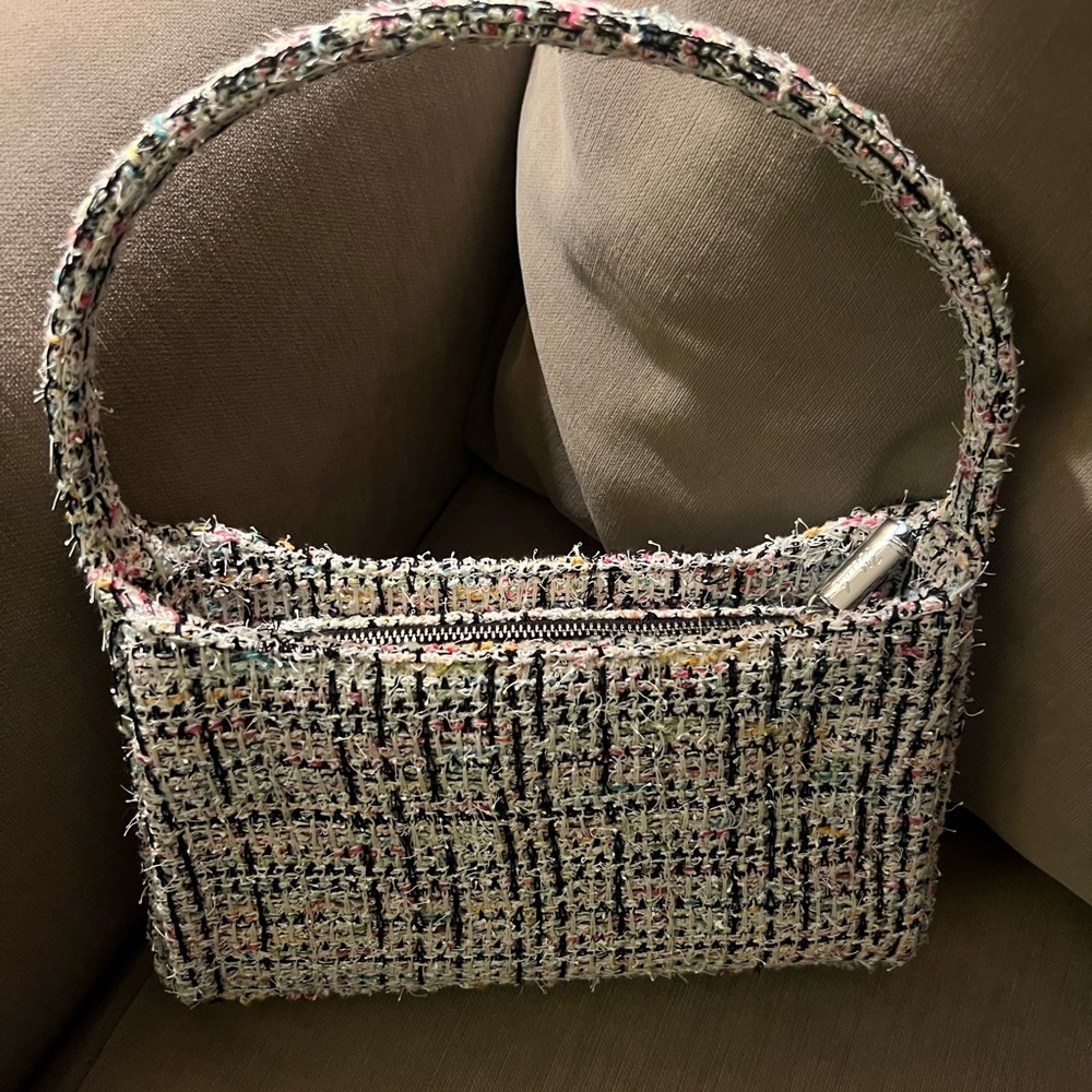 St.john X Edie Parker Burn
Shoulder Bag in Rainbow Tweed